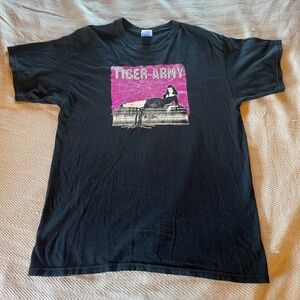 Vintage Tiger Army Shirt. 2003. All Hail The Darkness.